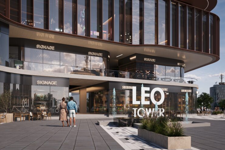 تعلن شركة V عن طرح اجدد مشروعاتها leo tower